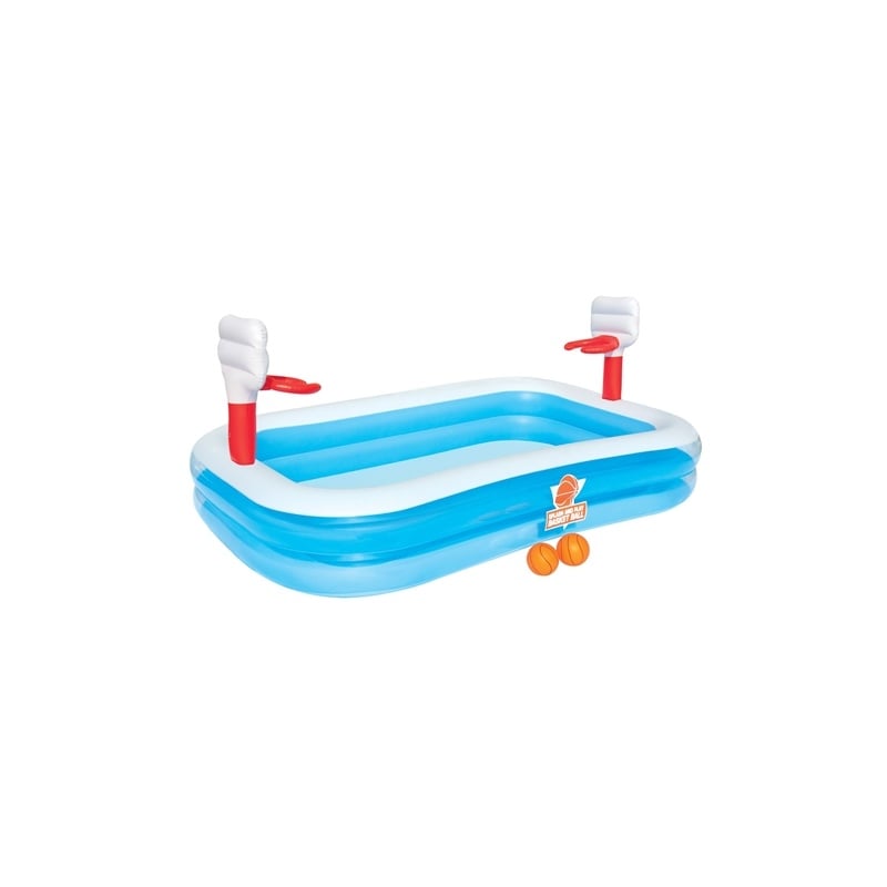 Bestway Πισίνα Με Μπασκέτες 251x168x102 (54122) φωτογραφία