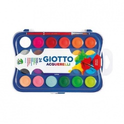 Νερομπογιές Giotto 30mm - 12 Χρωμάτων (0351200)