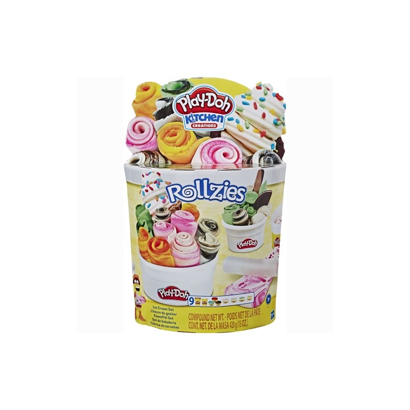 Playdoh Rolled Ice Cream Playset (E8055)