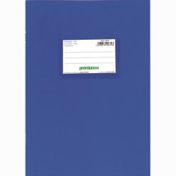 Τετράδια Καρφίτσα Premium Μπλε Σχολικό 17x24 Ριγέ  50φυλ (26275)