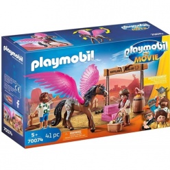Playmobil The Movie Η Μάρλα Και Ο Ντελ Στην Άγρια Δύση (70074)