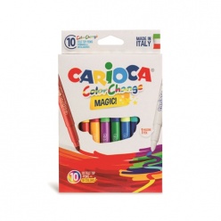 Μαρκαδόροι Carioca Jumbo Magic Color Change 9+1 Χρώματα (31934)