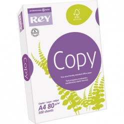 Χαρτί Φωτοτυπικού 500Φ Α4 Rey Copy Λευκό 0080Gsm (22943)