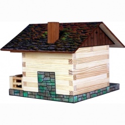 WALACHIA ξύλινο σπιτάκι 3D (W34)