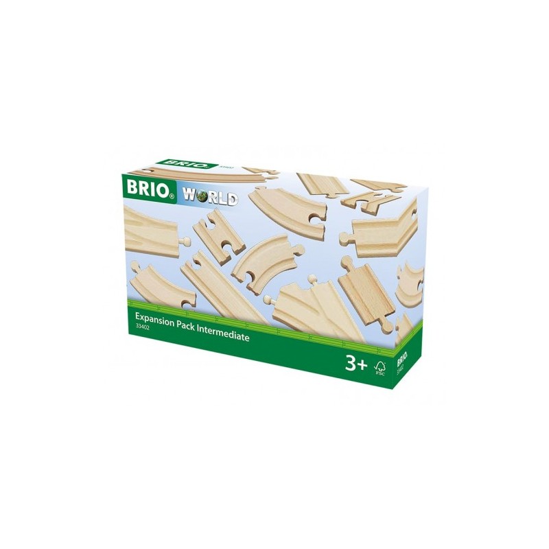 Brio World Brio Σετ Επέκτασης Ράγες 16 Τεμ. (33402)