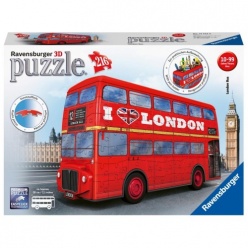 Πάζλ 3D London Bus 216τμχ. (12534)