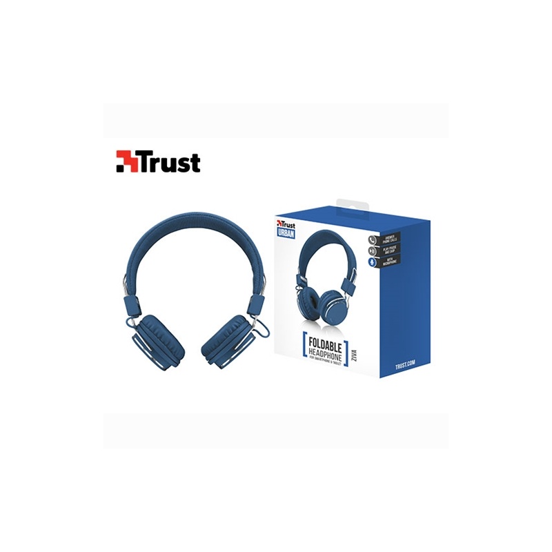 Trust Trust Ακουστικά Ενσύρματα Μπλε (409.21823)