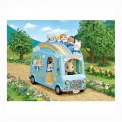 Sylvanian Families: Sunshine Nursery Bus - Χαρούμενο Σχολικό Λεωφορείο (046961)