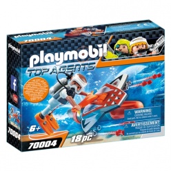 Playmobil Υποθαλάσσιο Τζετ Της Spy Team (70004)