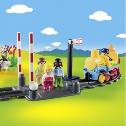 Playmobil Σετ Τρένου 1.2.3 Με Ζωάκια Και Επιβάτες (70179)