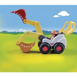 Playmobil Φορτωτής Εκσκαφέας (70125)
