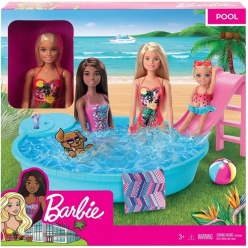 Barbie Pool Νέα Εξωτική Πισίνα Με Κούκλα (GHL91)
