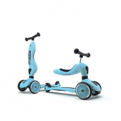 Scoot and Ride Πατίνι 2 σε 1 HighWayKick 1 - Blueberry (96352)