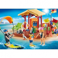Playmobil Family Fun Σχολή Θαλάσσιων Σπορ (70090)