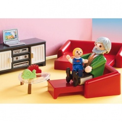 Playmobil Dollhouse Σαλόνι Κουκλόσπιτου (70207)