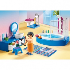 Playmobil Dollhouse Πολυτελές Λουτρό Με Μπανιέρα (70211)