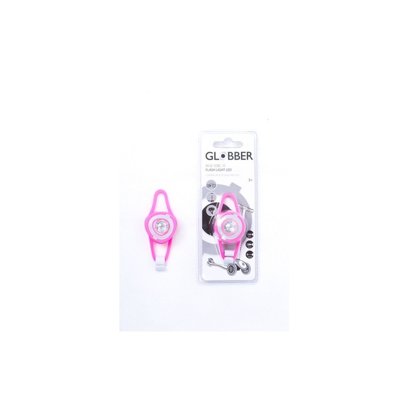 Globber Flash Light Led Pink (401926022110)