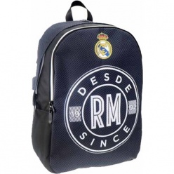 Τσάντα Πλάτης 32εκX15εκX45εκ 3 Θήκες Real Madrid Μαύρη (000170806)