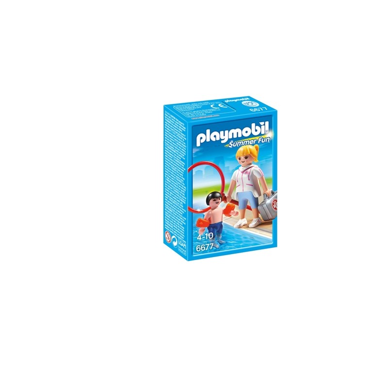 Playmobil Επόπτρια Πισίνας (6677)