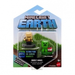 Minecraft Earth Φιγούρες Σετ Των 2 Με Τσιπάκι - 3 Σχέδια (GKT41)