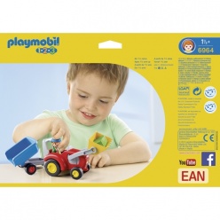 Playmobil Τρακτέρ Με Καρότσα (6964)