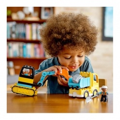 LEGO Φορτηγό Και Ερπυστριοφόρος Εκσκαφέας (10931)