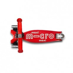 Πατίνι Maxi Micro Deluxe LED - Κόκκινο (MMD068)