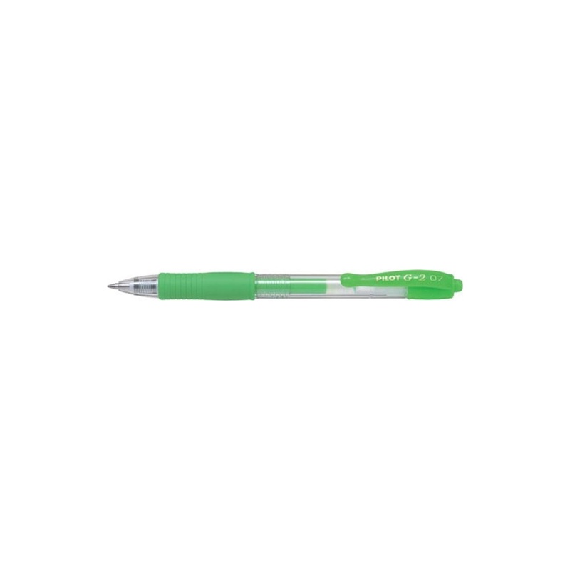 Pilot Στυλό G-2 Gel 0.7mm Neon Πράσινο (BL-G2-7NG)