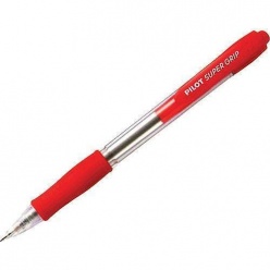 Pilot Στυλό Super Grip Ballpoint 1.0mm Κόκκινο (BPGP-10R-MR)