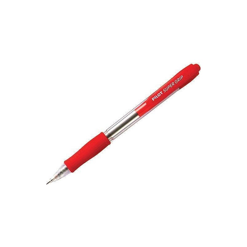 Pilot Στυλό Super Grip Ballpoint 1.0mm Κόκκινο (BPGP-10R-MR)