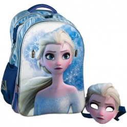 Σακίδιο Oβάλ Frozen II Elsa Mask (341-64031)