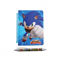 Σετ Σημειωματάριο &amp; Στυλό Sonic - 2 Σχέδια (PM302124)