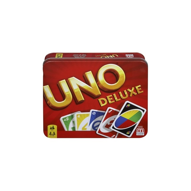 Uno Deluxe Παιχνίδι Καρτών (K0888)