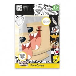 Σετ Προστατευτικές Μάσκες 2τμχ - Taz (Looney Tunes) (PYR85565)