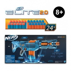 Nerf Elite 2.0 Echo Cs-10 Εκτοξευτής Με 24 Βελάκια (E9533)