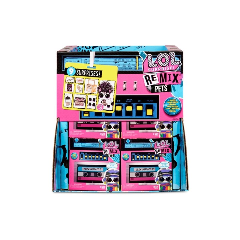 L.O.L Surprise Ζωάκια Remix S8 - 1Τμχ (LLX00000)