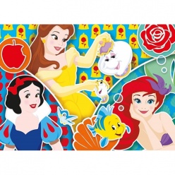 Παζλ 2 Χ 20 Τεμ Supercolor Πριγκίπισσες Disney Princess (1200-24766)