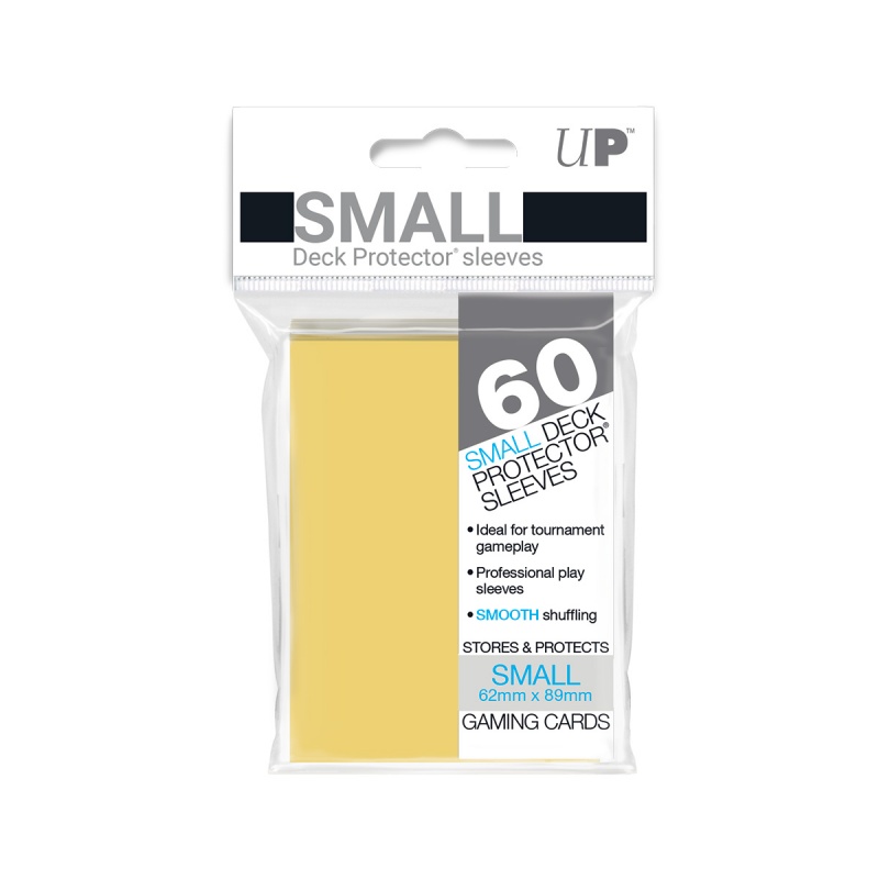 Ultra Pro Small Sleeves Yellow 62x89 (60 Sleeves) (82970)