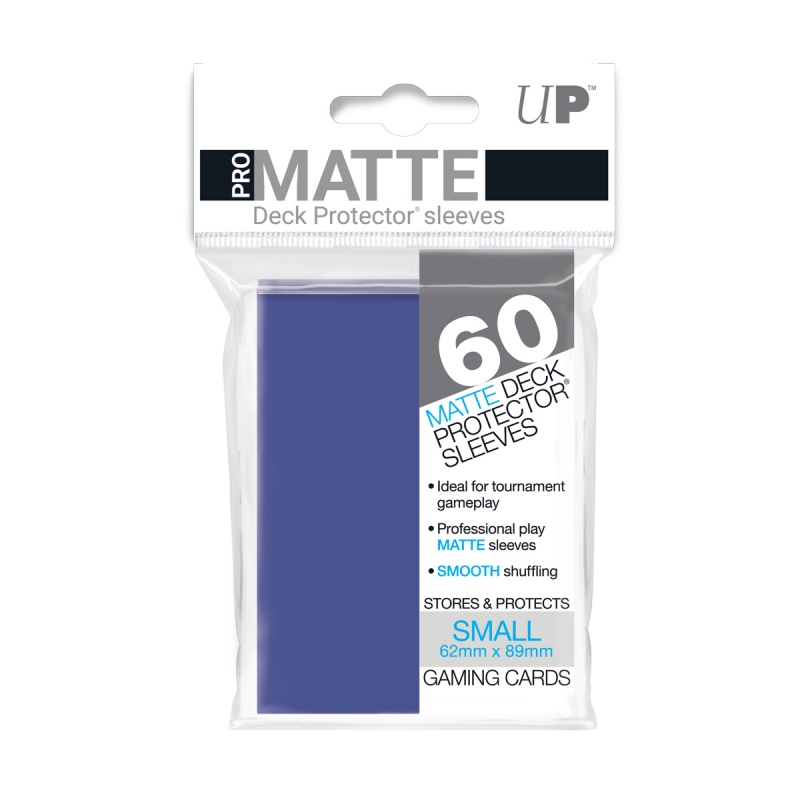 Ultra Pro Ultra Pro Small Sleeves Pro-Matte Blue 62x89 (60 Sleeves) (84264)