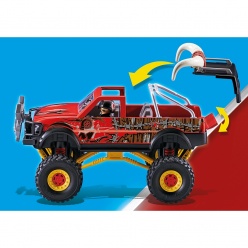 Playmobil Stunt Show Bull Monster Truck Κόκκινος Ταύρος (70549)