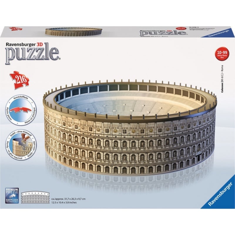 Ravensburger Παζλ 3D Maxi Κολοσσαίο 216Τεμ (12578)
