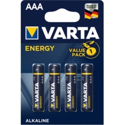 Varta Αλκαλικές Μπαταρίες AAA 1.5V Alkaline Energy 4 Τμχ (120320)
