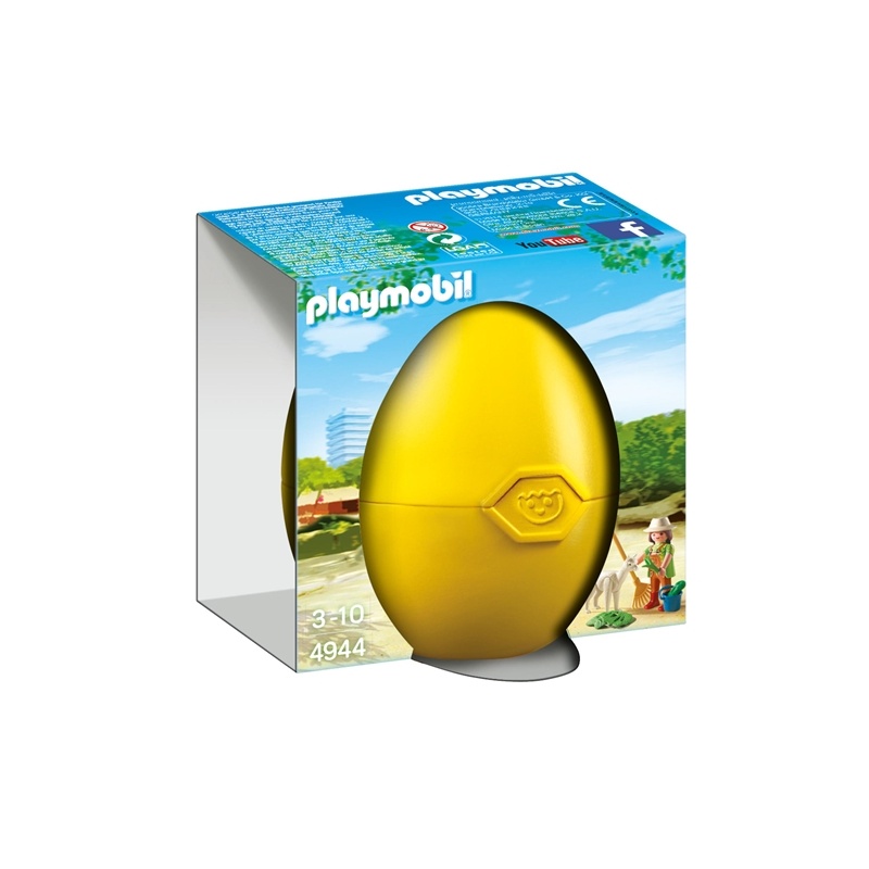 Playmobil Φύλακας Ζωολογικού Κήπου Με Λάμα (4944)