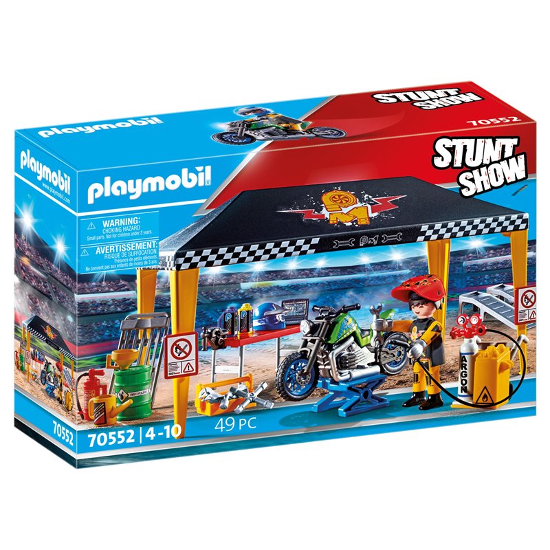 Playmobil Σκηνή-Συνεργείο Επισκευών (70552)