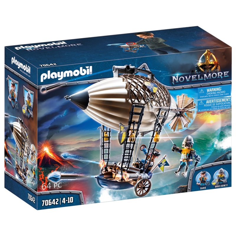 Playmobil Ζέπελιν του Novelmore (70642)