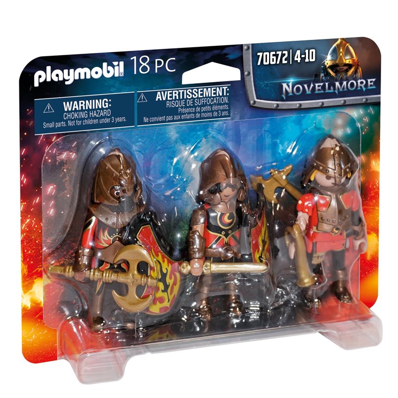 Playmobil Playmobil Ιππότες του Burnham (70672)
