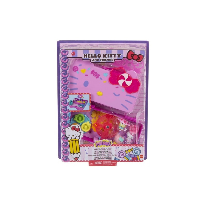 Hello Kitty And Friends Carnival Pencil Κασετίνα Και Σετ Παιχνιδιού (GVC39)