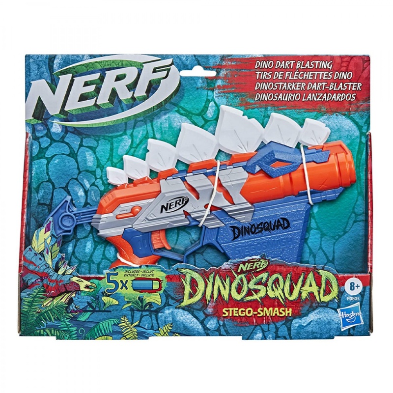 Nerf Dinosquad Stego-Smash Dart-Blaster (F0805)