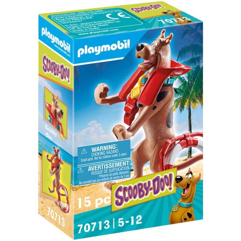 Playmobil Συλλεκτική Φιγούρα Scooby Ναυαγοσώστης (70713)