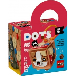 Lego Dots Bag Tag Dog-Ετικέτα Τσάντας Σκύλος (41927)